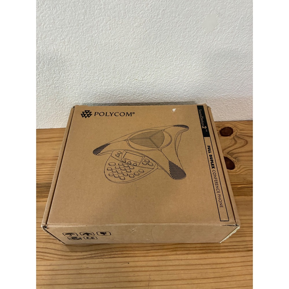 POLYCOM 2200-16200-001 SOUNDSTATION 2 EXPANDABLE  CONFERNCE PHONE bundle#1